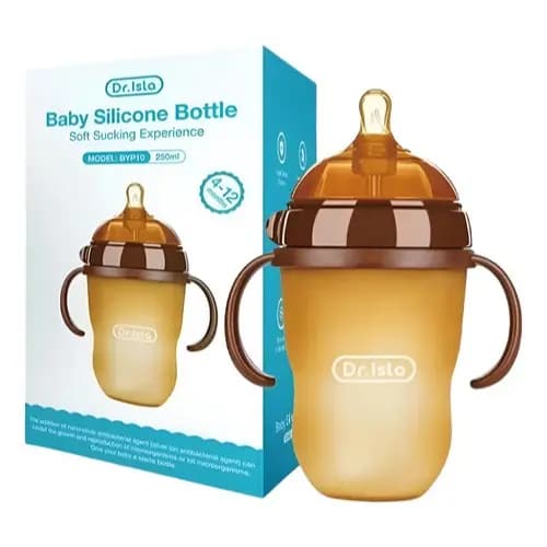 Mamadeiras De Silicone Imita Seio Anti Asfixia De Desmame