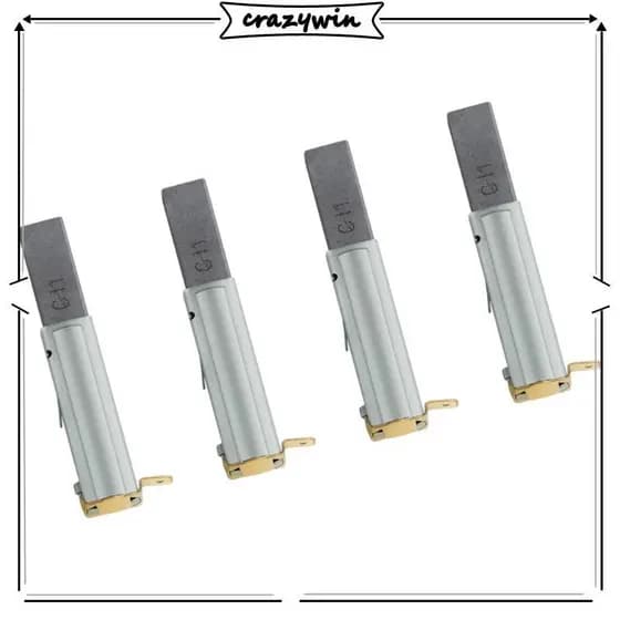 CAPA Aspiradores Industriais Motor Escova Carbono 75X11Mm Para 30 60 70 80 90L