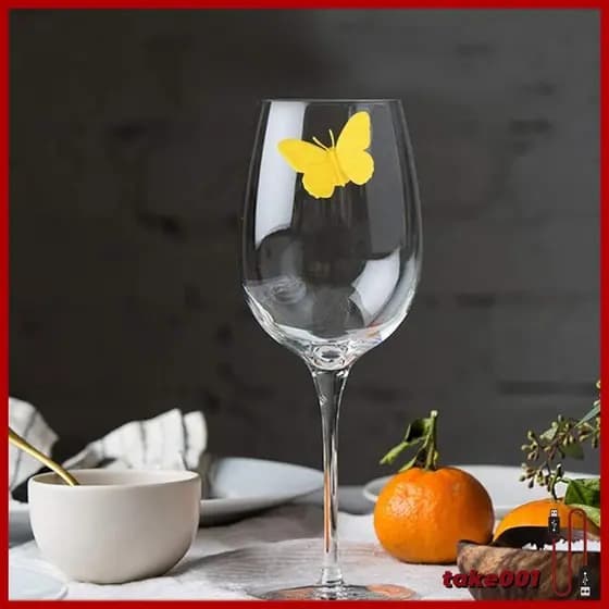 Tome Marcadores Vidro Vinho, 12 Peças, Amuletos Bebida, Copo, Sinais, Acessório