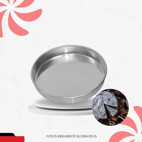 Forma Redonda Para Bolos - 16x5