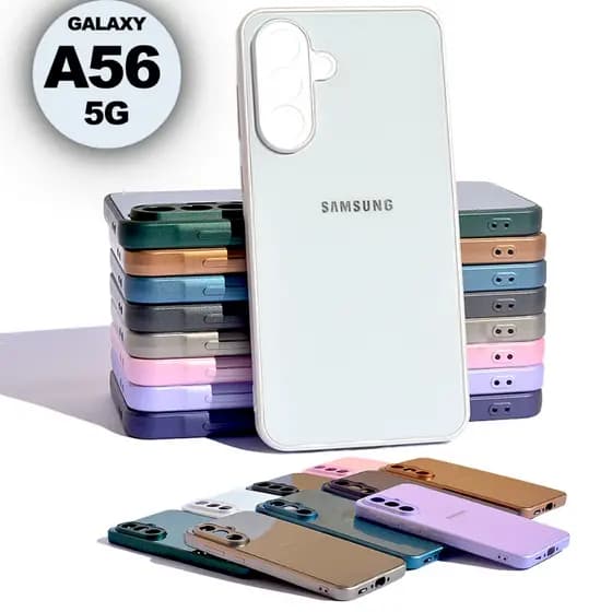 Capa Capinha Compatível Samsung Galaxy A56 5G | Interior Aveludado E Proteção De Câmera