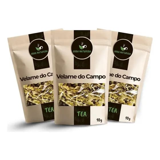 Leve 3 Pacotes Chá Velame do Campo Desidratado Ideal Para Consumo como Chá