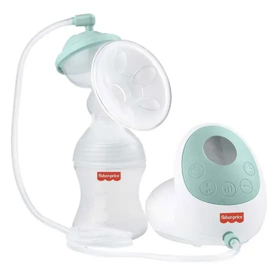 Extrator De Leite Elétrico Fisher Price 2 em 1 Branco BB320 Bivolt