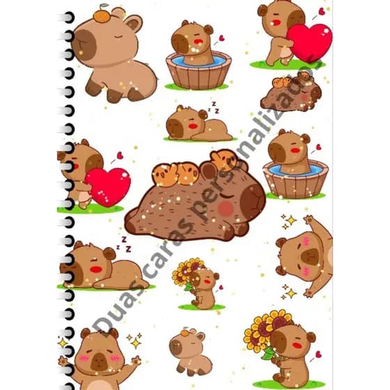 Caderno de Capivara