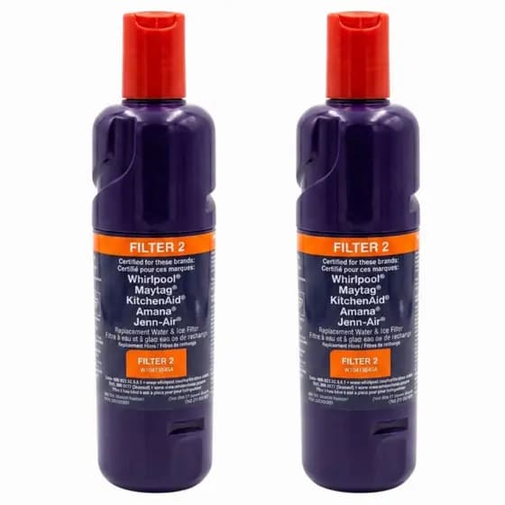 Kit 2 Filtros De Agua Geladeira Brastemp Bro90 Brh86 Brh85 Compatível