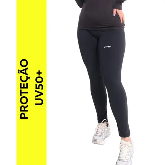 Calça Segunda Pele Snugg Proteção UV50+ Anti Assadura Ciclismo Pesca Corrida Motociclista Unissex
