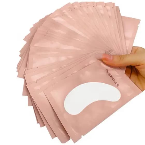 200 Unidades Pad Gel (100 Pares) Protetor de Pálpebras Alongamento Cílios Extensão Patch Pad Gel