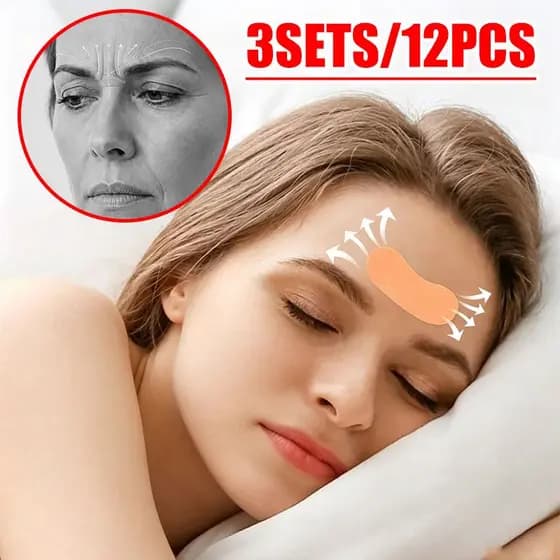 12 peças/adesivo de treinamento de cintura pequena facial curvo-cinto de treinamento facial de sono-rugas físicas cinto