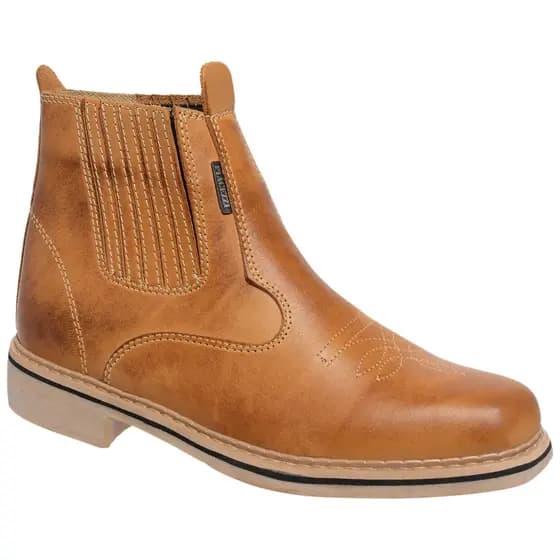 Bota Botina Casual em sola de latex Elegante confortável promoção