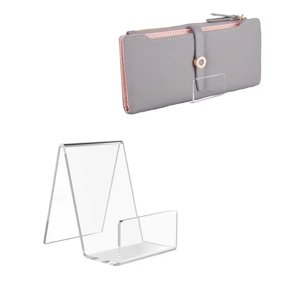 Suporte para Carteira Feminina Expositor Vitrine