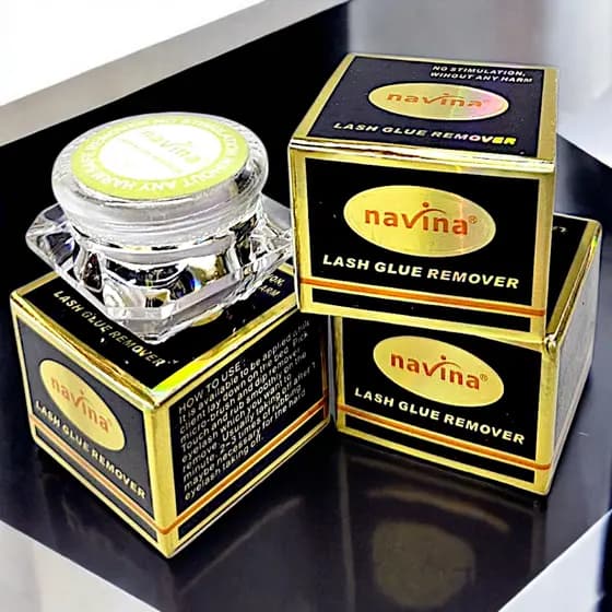 Kit Profissional Removedores de Cola para Cílios Navina 5g - Registro ANVISA