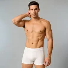 Cuecas Boxer Premium com kit de 5 Unidades Cueca Adulto Lisa Boxer Moda Intima Masculina