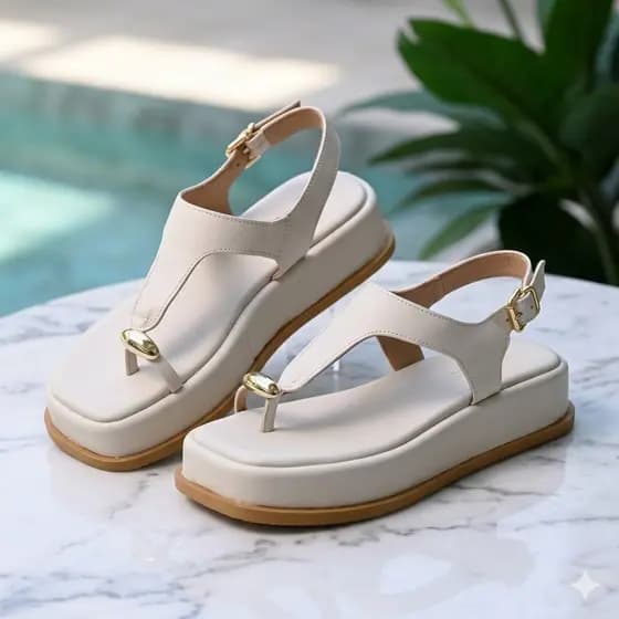 Sandália Feminina Luxuosa Salto Alto Serena Modelo Lançamento Macio e Confortável