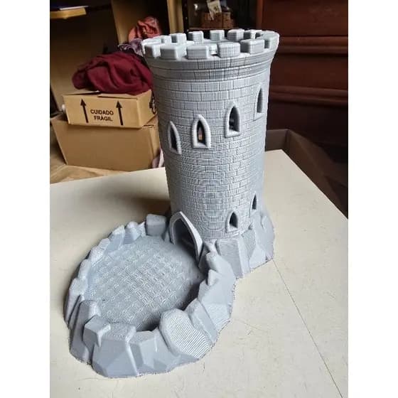 Torre de Dados – PLA de Alta Qualidade