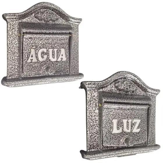 Kit Com Visor Moldura Para leitura do Consumo de Luz e Agua