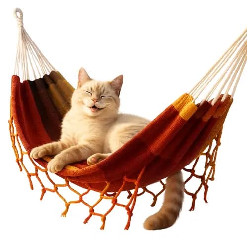 Rede de descanso para gatos🐱