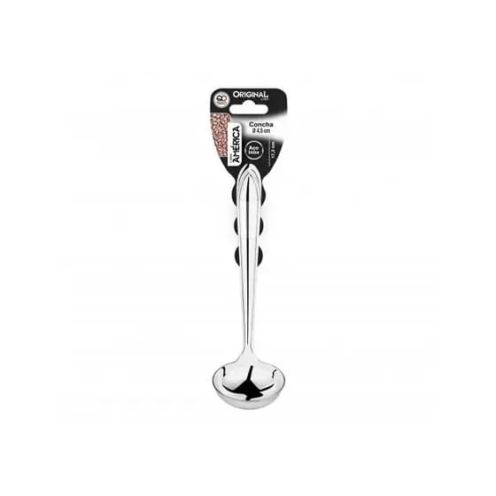 Concha Mini Em Aço Inox 17 cm Linha América Ref. SL0385 - Original Line