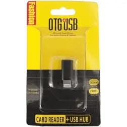 Adaptador Otg De iPhone Com Entrada V8