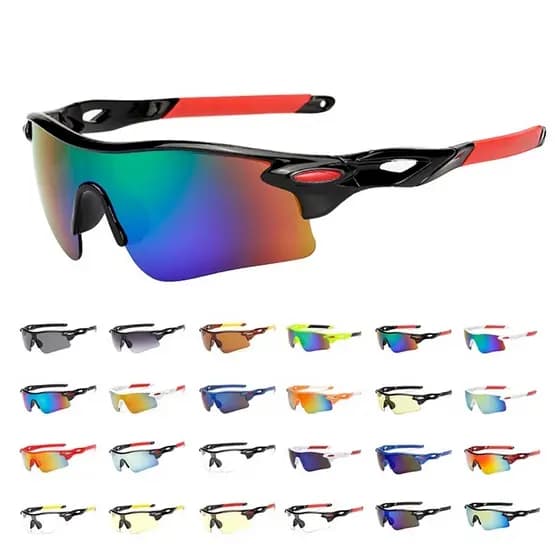 Nova Moda Ciclismo Óculos Esporte Ao Ar Livre Bicicleta Correndo Equitação De Sol Pesca