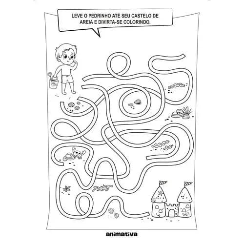 Caderno Atividades Educativas 16 Folhas Infantil Livro Pedagogico Aprendizagem Desenvolvimento Cognitivo Escola