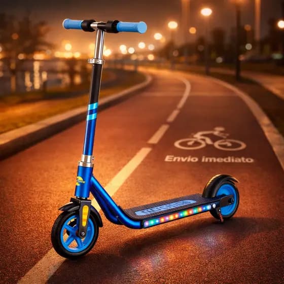 Patinete Elétrico Infantil 15KM/H ATÉ 60KG Várias cores Mobilidade Diversão Presente sobre rodas