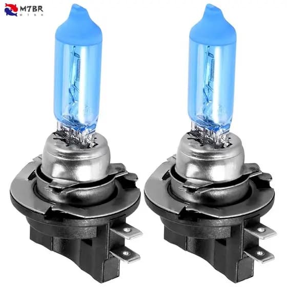 2x H11B 55W Lâmpada Halógena Para Faróis De Carro Branca Brilhante 6000K DC12V