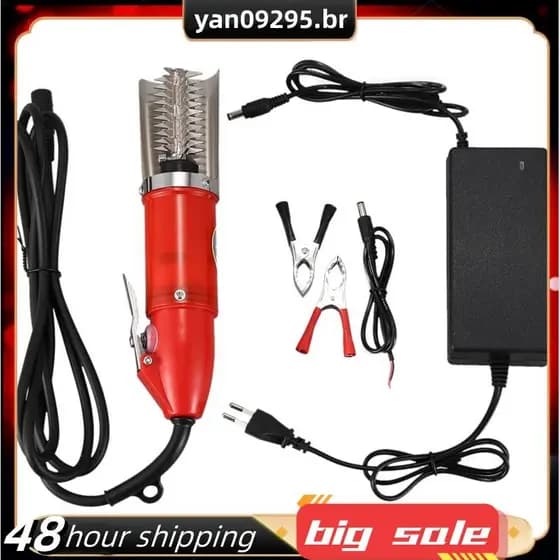Raspador De Escama De Peixe Elétrico À Prova D'água , 120W , Pesca , Limpo , Fácil , Removedor , Ferramenta De Limpeza ,