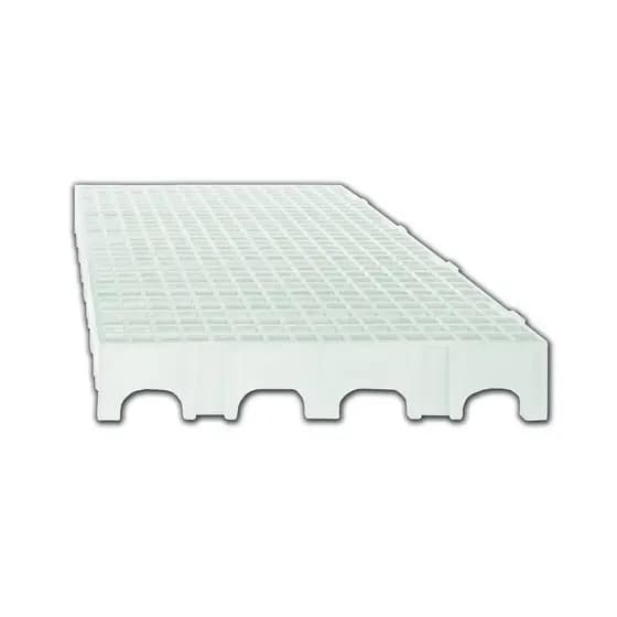 Piso Estrado Palete Deck de Plástico 25X50X5,0 - 10 Und, Estrado para camâra fria, Estrado Estoque