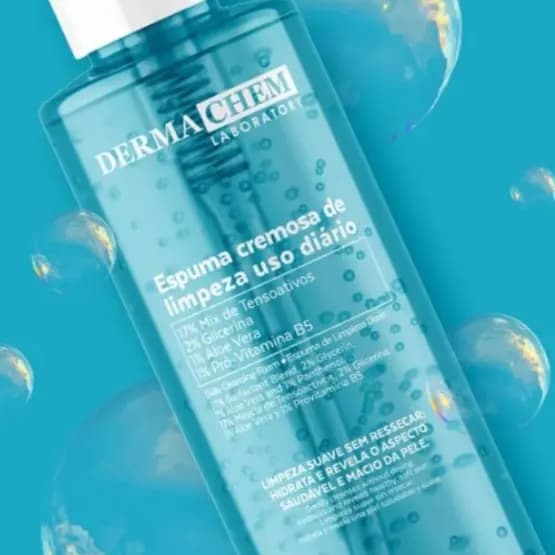 ESPUMA CREMOSA DE LIMPEZA DERMACHEM 250ML