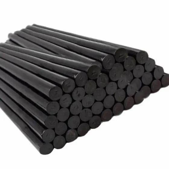 1KG Bastão De Cola Quente Black 11,2 MM GROSSO Adesivo Termoplástico P/Artesanato Martelinho De Ouro