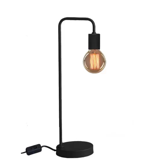 Abajur Alumínio Luminária De Mesa Industrial Retro (Bivolt)