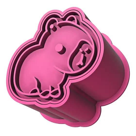 EJETOR Modelador para Brigadeiros e Docinhos CAPIVARA SENTADA