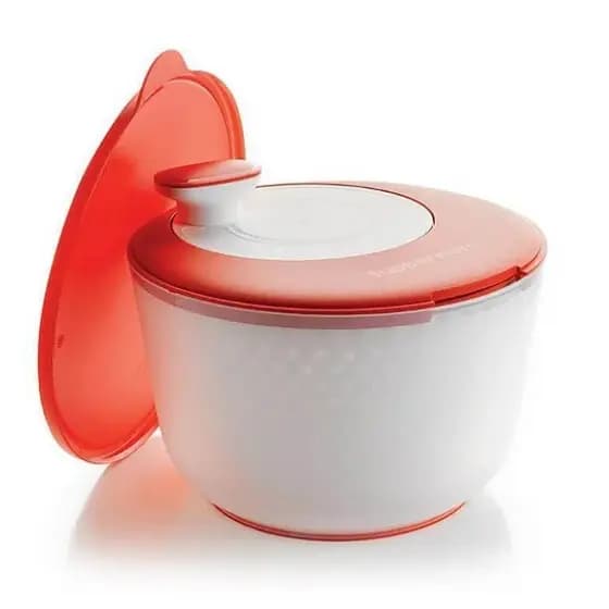 Tupperware Tupper Secadora de Salada Centrifuga Vermelha 3,9 litros
