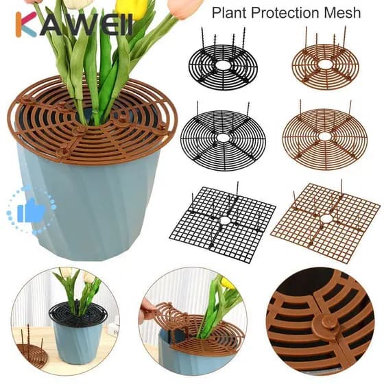 KAWEII Protetor De Plantas De Proteção De Solo Cortável Malha Útil