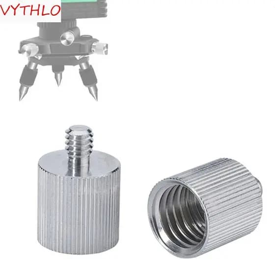 VYTHLO Adaptador De Tripé Para Telêmetro De Nível A Laser De 1/4 Rosca 5/8 " Suporte Parafuso De Microfone Fotográfico