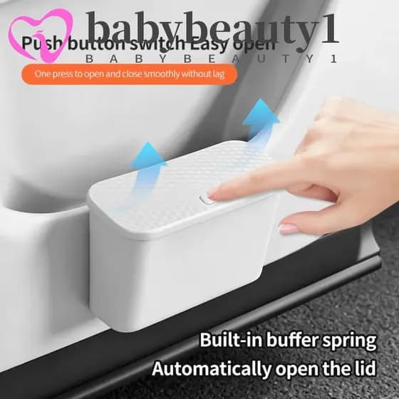 BABYBEAUTY1 Lixeira Suspensa , Caixa Organizadora De Armazenamento De Carro Multifuncional Montada Em , À Prova D'água