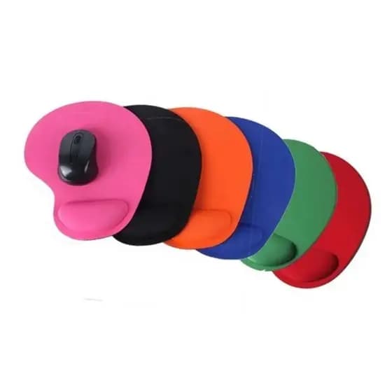 Kit com 5 Mouse Pad Ergonômico Com Apoio De Punho Confortável Barato