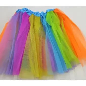 Saia De Tule 40cm Festa Fantasia