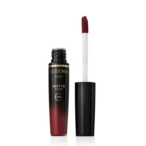 Batom Líquido Glam Matte Tint Bordô Intenso 4ml
