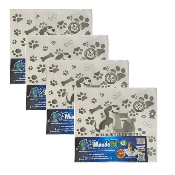 Jornal Higienico Biodegradável Para Pet - 4 Kg / 224 Folhas