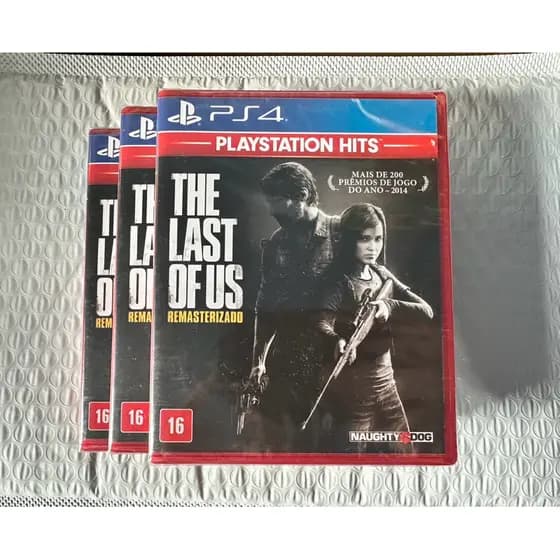 Game Jogo The Last Of Us Remasterizado PS4 PS5 Midia física Novo Lacrado