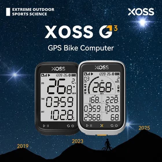 Computador De Bicicleta XOSS G+ Gen.3 Velocímetro Para Ciclismo mtb G3/G3+ GPS Sem Fio Odômetro Rastreador Velocidade