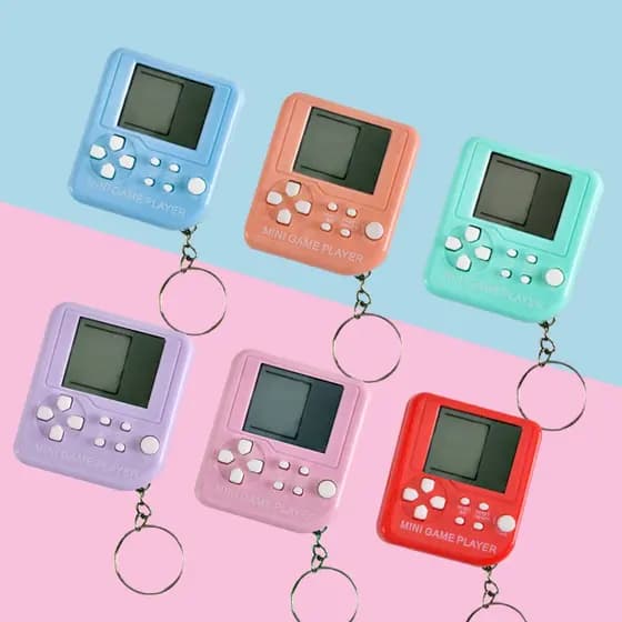 Mini-Jogo Portátil Retroportátil 9999 Jogos Console Divertido 132 Em 1