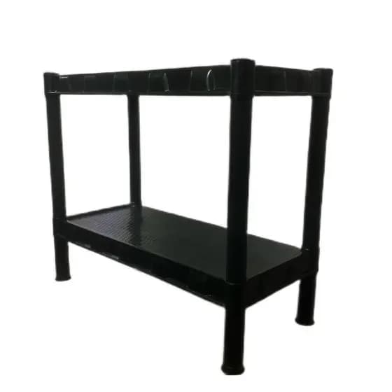 Estante Utilidades plástica com Pezinhos 2 prateleiras, varias cores ideal para cozinha, quarto