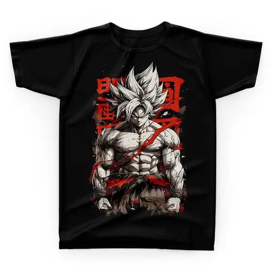Camisa Camiseta 100% Algodão Goku Anime Dragon Ball M3