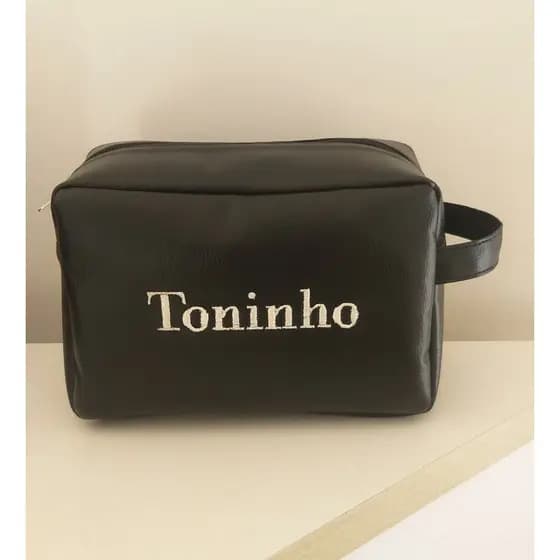 Necessaire Masculina Grande Personalizada com Nome – Viagem e Organização