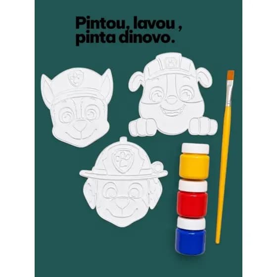 Pintura Infantil Criativo | Lembrancinha Festa Infantil/ Aniversário