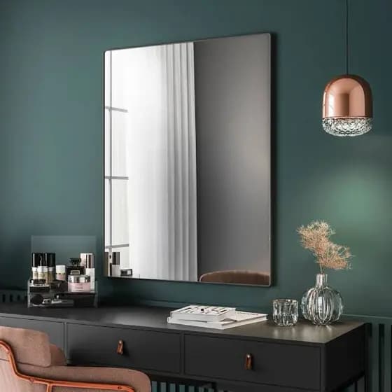 espelho retangular grande moderno sala decorativo com fita dupla face lançamento