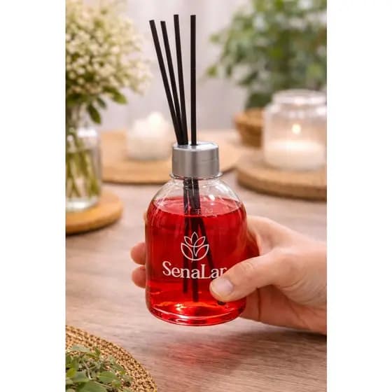 difusor de aromas com varetas fragrância de morango para deixar qualquer ambiente cheiroso 250ML