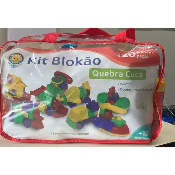 KIT BLOKÃO 120 PEÇAS